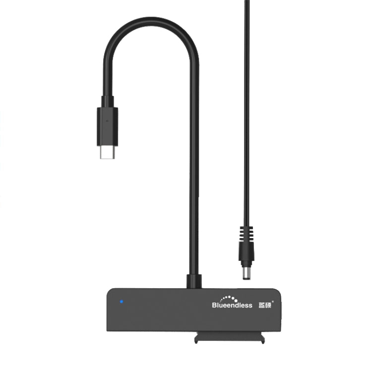 Blueendless US35 USB3.0 To SATA Adapter 2.5 / 3.5-Inch Hard Drive SSD Reader, Spec: Type-C EU Plug - USB to IDE / SATA by Blueendless | Online Shopping UK | buy2fix