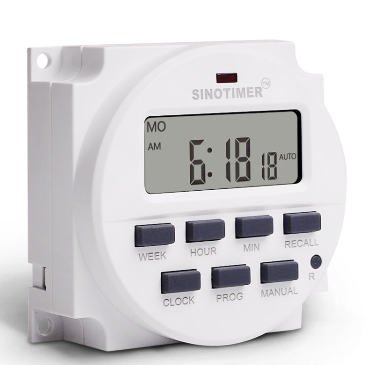 SINOTIMER TM618N-3 24V 7 Days Weekly Programmable Digital Electronic Timer Switch - Switch by SINOTIMER | Online Shopping UK | buy2fix