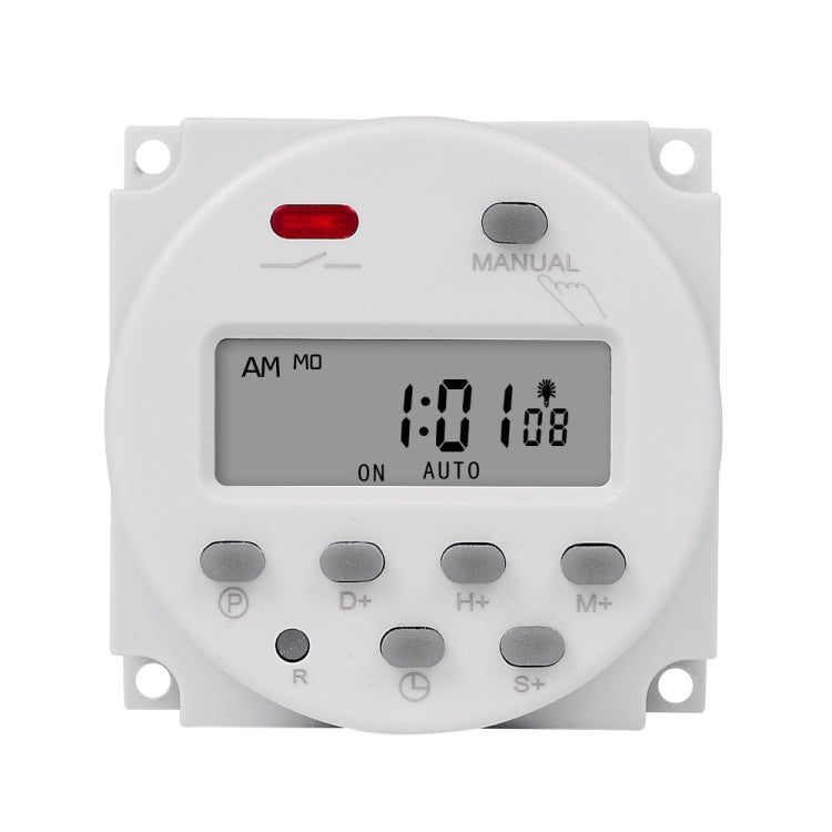 SINOTIMER CN101S-3 24V 1 Second Interval Digital LCD Timer Switch 7 Days Weekly Programmable Time Relay - Switch by SINOTIMER | Online Shopping UK | buy2fix