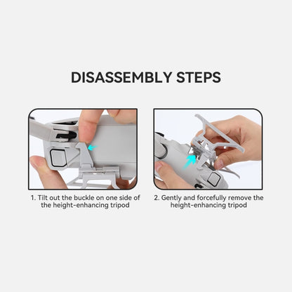 For DJI Mini 3 Pro RCSTQ Booster Stand Folding Landing Gear - Holder Series by RCSTQ | Online Shopping UK | buy2fix