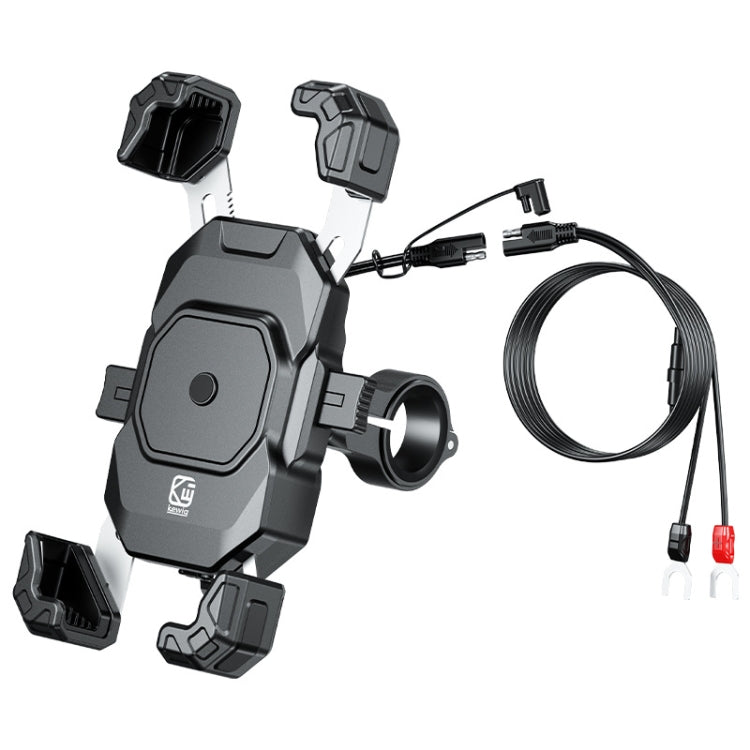 Kewig Motorcycle Navigation Phone Holder Outdoor Riding Charging Bracket, Model: M11-G2-A1 - Holder by Kewig | Online Shopping UK | buy2fix