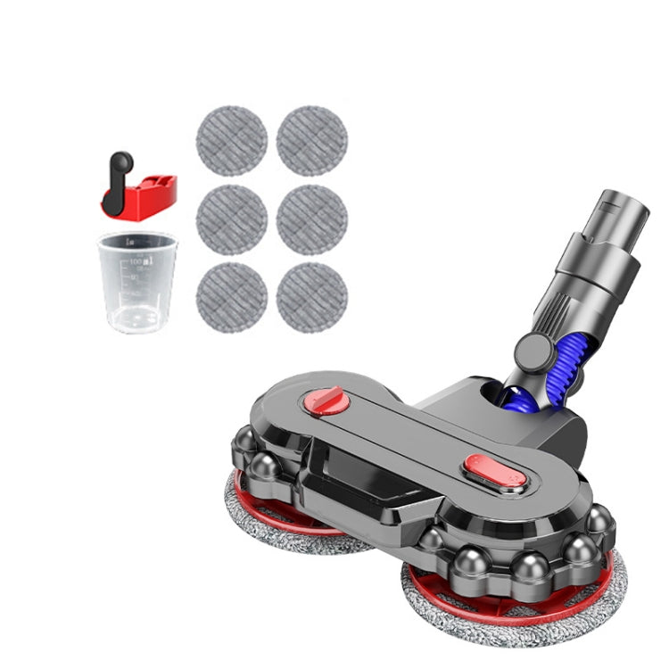 For Dyson V6 / DC62  Vacuum Cleaner Electric Mop Head with Detachable Water Tank and 6 Mop Pads - For Dyson Accessories by buy2fix | Online Shopping UK | buy2fix