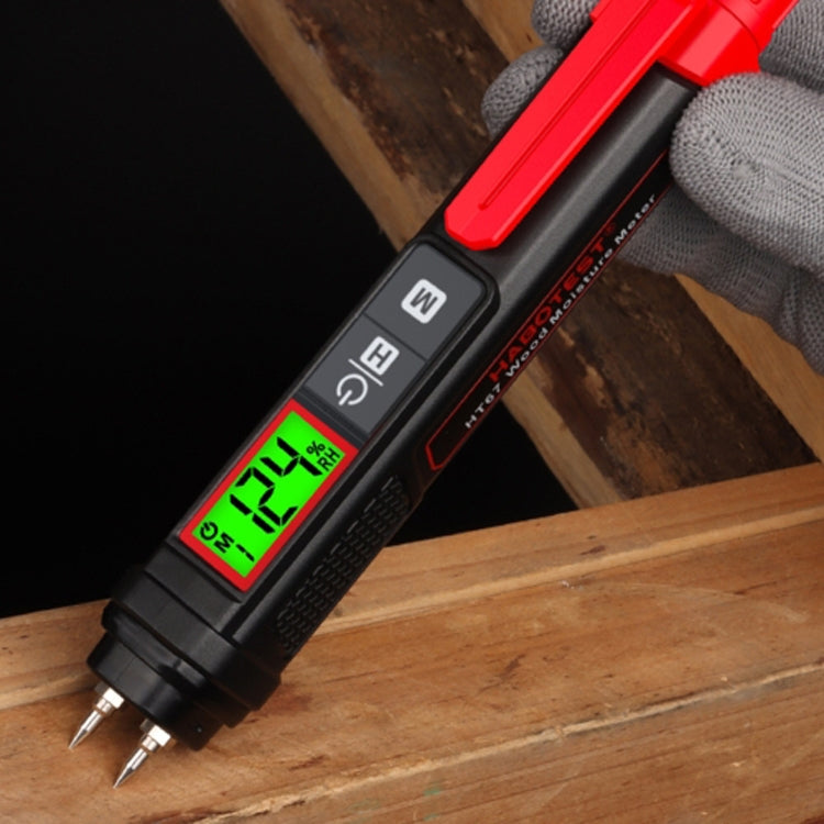 HABOTEST Wood Moisture Content Rapid Tester - PH & Moisture Meter by HABOTEST | Online Shopping UK | buy2fix