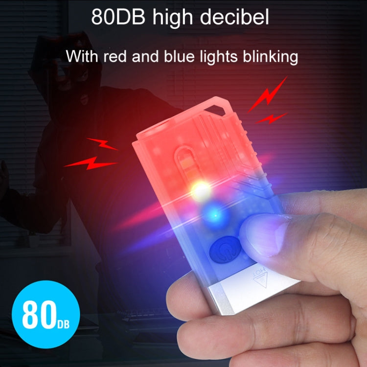 V10 Portable Keychain Light USB Rechargeable Bright Mini Flashlight(White) - Mini Flashlight by buy2fix | Online Shopping UK | buy2fix