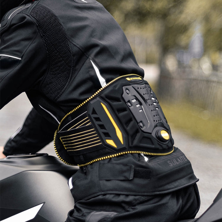 SULAITE Motorcycle Riding Breathable Anti-Fall Belt, Color: Yellow S/M - Protective Gear by SULAITE | Online Shopping UK | buy2fix