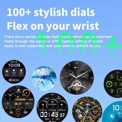 F207 Smart Watch 1.35-Inch Narrow Edge Screen Supports Bluetooth Calls / 24H Health Monitoring / 150+ Sports Modes, Color: Black Bamboo - Smart Watches by buy2fix | Online Shopping UK | buy2fix