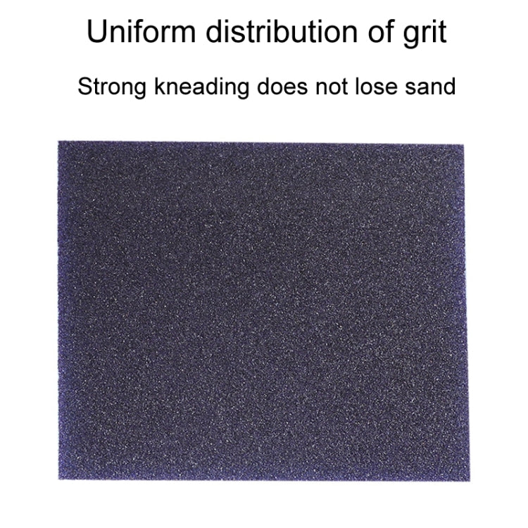 100# Woodworking Polishing Metal Rust Removal Wet And Dry Sponge Sandpaper - Abrasive Tools & Accessories by buy2fix | Online Shopping UK | buy2fix