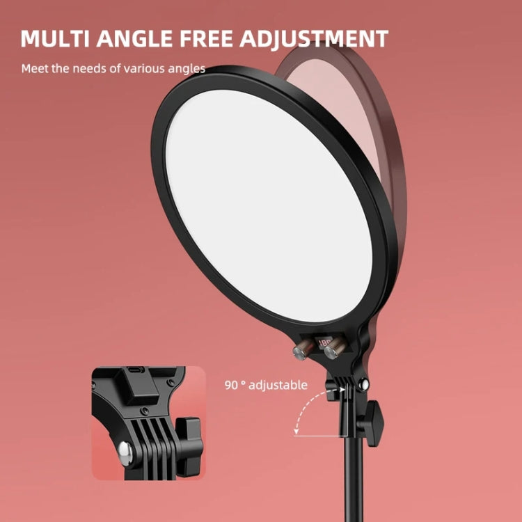 10.2 Inch Full-Screen Selfie Ring Light Tripod Set for Live Stream, Spec: 55cm Overhead Shot - Selfie Light by buy2fix | Online Shopping UK | buy2fix