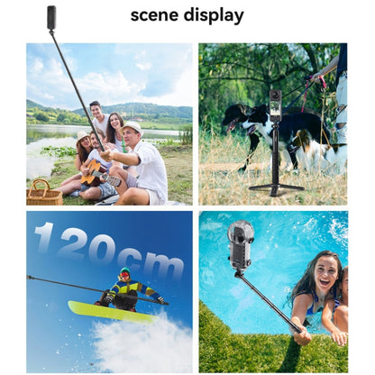 aMagisn 70cm 3-claw Ball Joint Selfie Stick Sports Camera Extension Rod for DJI / GoPro HERO / Insta360 - Extendable Pole by aMagisn | Online Shopping UK | buy2fix