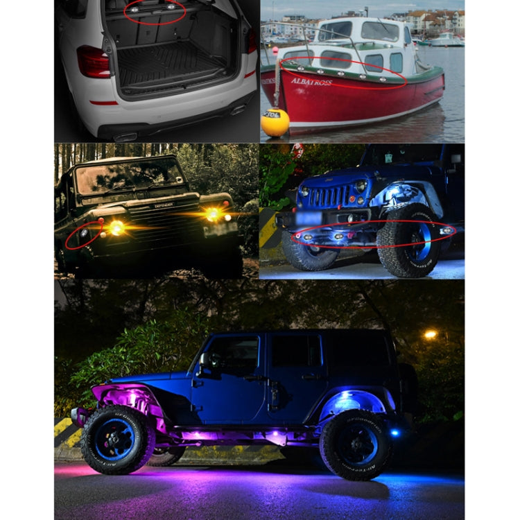 8 in 1 Car Chassis Light RGB Colorful Atmosphere Light - Atmosphere lights by buy2fix | Online Shopping UK | buy2fix