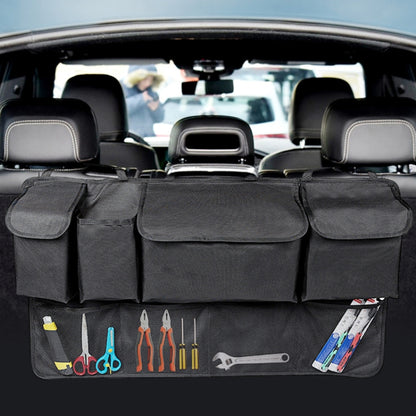 Car SUV Rear Seat Widening Organizing Storage Bag(Black) - Stowing Tidying by buy2fix | Online Shopping UK | buy2fix