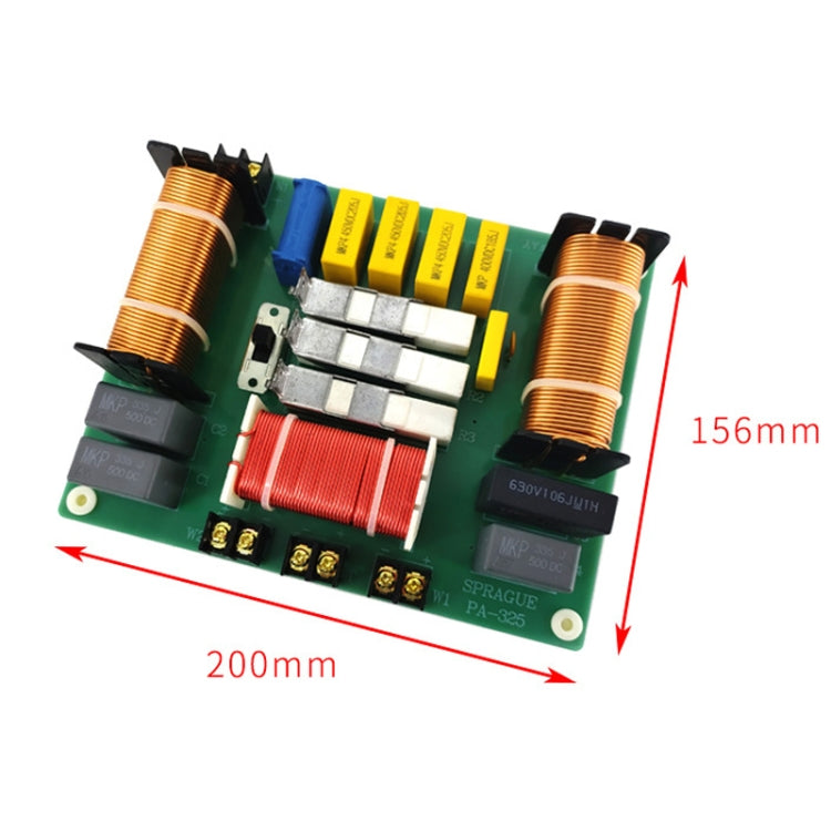 PA-325 One High Two Low Powered Stage Speaker Crossover Boards High-Fidelity Audio 3-Way Crossover - Audio Crossover by buy2fix | Online Shopping UK | buy2fix