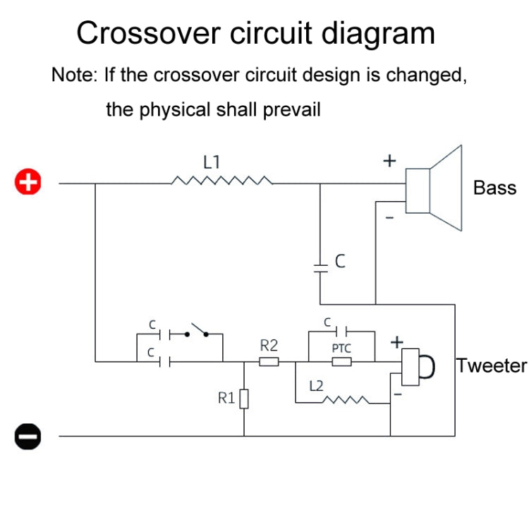 PA-2A High And Low 2-Way Audio Crossover Stage Speaker Conversion Divider - Audio Crossover by buy2fix | Online Shopping UK | buy2fix