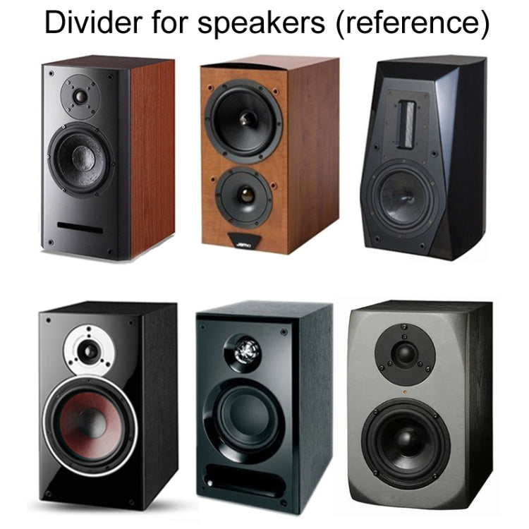 D231 High And Low 2-Way Audio Crossover Bookshelf Speaker Conversion Divider - Audio Crossover by buy2fix | Online Shopping UK | buy2fix