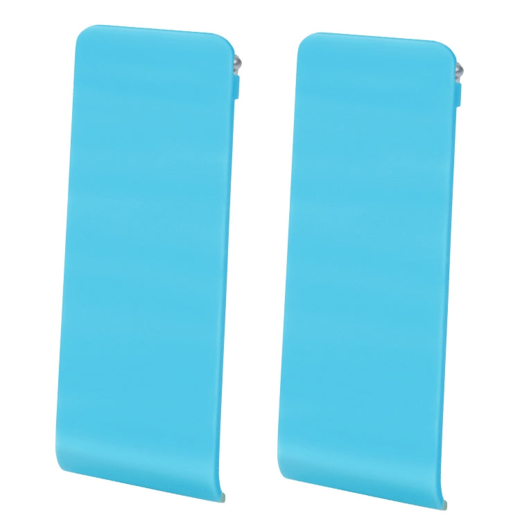 For Nintendo Switch Console 2pcs Replacement Kickstand Back Shell Holder(Blue) - Holder by buy2fix | Online Shopping UK | buy2fix