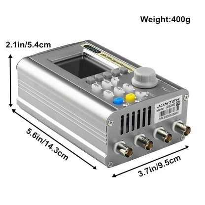 JUNTEK Programmable Dual-Channel DDS Function Arbitrary Waveform Signal Generator, Frequency: 50MHz(EU Plug) - Other Tester Tool by buy2fix | Online Shopping UK | buy2fix