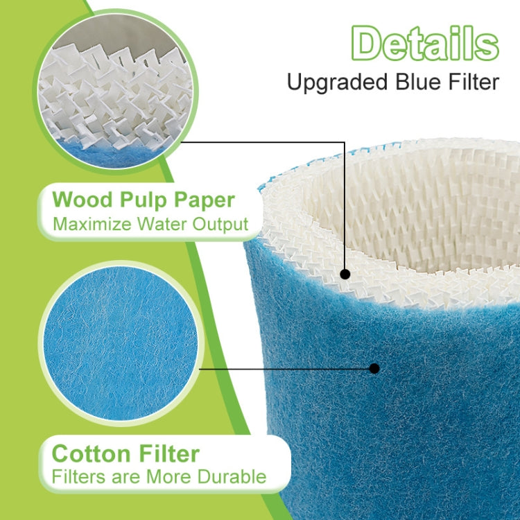 For Honeywell HAC-504AW Humidifier Filter Blue Wood Pulp Paper Replacement Filter - Air Purifiers & Accessories by buy2fix | Online Shopping UK | buy2fix