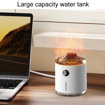 HX127 Mini Volcano Lava Aromatherapy Diffuser Small Household Atmosphere Humidifier, Color: White - Air Purifiers & Accessories by buy2fix | Online Shopping UK | buy2fix