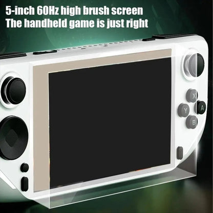 E6 Handheld Game Console 5 Inch IPS Screen Retro Gamebox, Memory: With 128GB TF Card(White) - Pocket Console by buy2fix | Online Shopping UK | buy2fix