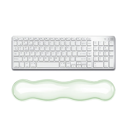 Cool Silicone Keyboard Wrist Rest Mouse Pad Relieve Wrist Fatigue, Spec: Large Green - Mouse Pads by buy2fix | Online Shopping UK | buy2fix