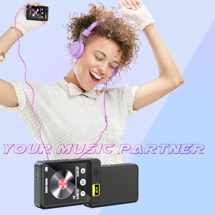 MP3 / MP4 Music Player Bluetooth Radio E-book Playback Walkman, Memory: 128GB(Black) - MP3 Player by buy2fix | Online Shopping UK | buy2fix