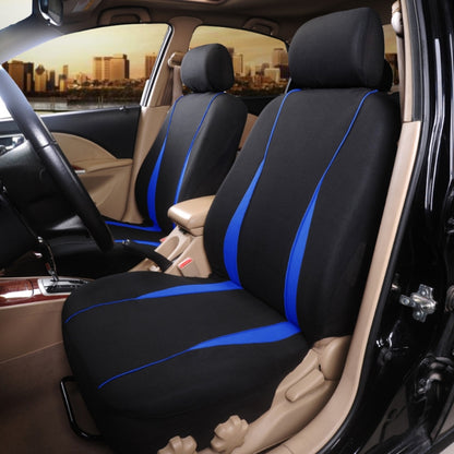 Cars All Seasons Universal All-Inclusive Fabric Seat Cover(33055 Blue) - Seat Accessories by buy2fix | Online Shopping UK | buy2fix