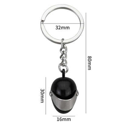 Simulation Cool Motorcycle Keychain Metal Decoration Pendant, Style: X-224 Black - Key Rings by buy2fix | Online Shopping UK | buy2fix