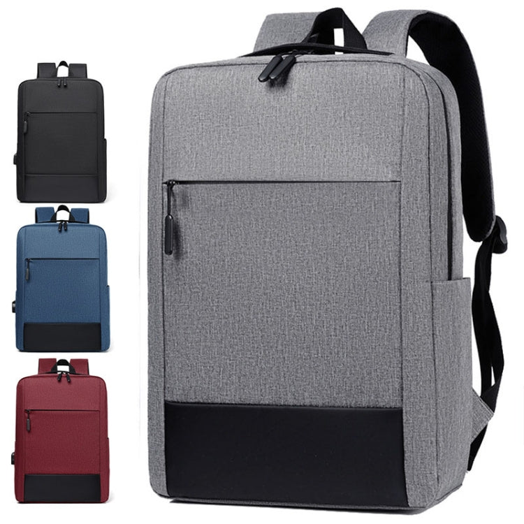 Large-capacity Travel Business Waterproof Laptop Backpack(Gray) - Backpack by buy2fix | Online Shopping UK | buy2fix