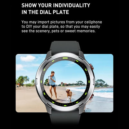 Outdoor GPS Sport Watch 1.32inch HD Round Screen Multi Sport Mode Smartwatch(Black) - Smart Watches by buy2fix | Online Shopping UK | buy2fix