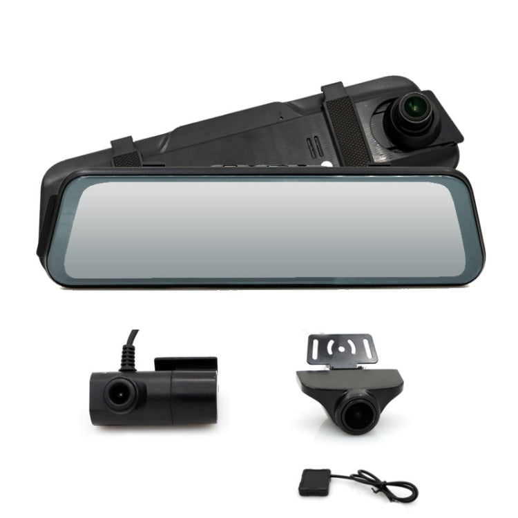 Car HD WIFI Interconnected Triple Camera Driving Recorder, Specification: With GPS - Car DVRs by buy2fix | Online Shopping UK | buy2fix