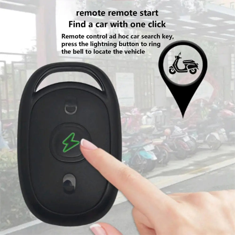 48-72V Electric Motorcycle One-Button Start Remote Lock Anti-Theft Alarm, Specifications: Two-wheeler - Theft Protection by buy2fix | Online Shopping UK | buy2fix