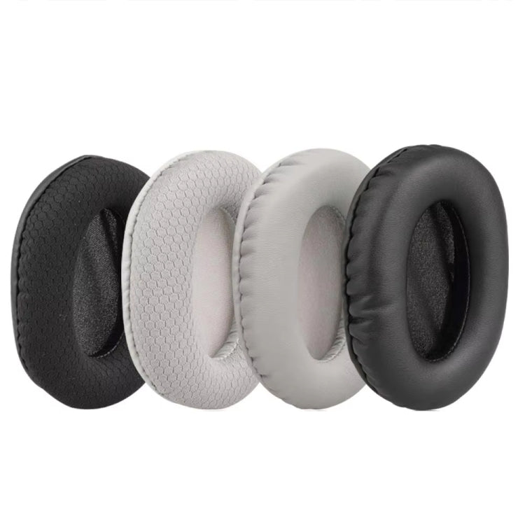 1pair For Razer Opus X Headphone Replacement Sponge Cover Ear Pad Accessories(Gray Leather) - Earmuff & Pad by buy2fix | Online Shopping UK | buy2fix