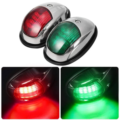 Marine Navigation Warning Light Signal LED Yacht Light, Color: White Shell Red - Marine Accessories & Parts by buy2fix | Online Shopping UK | buy2fix