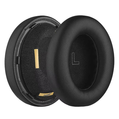 1pair For BOSE QC Ultra Headphone Leather Sponge Cover Earmuffs, Color: Black Leather - Earmuff & Pad by buy2fix | Online Shopping UK | buy2fix