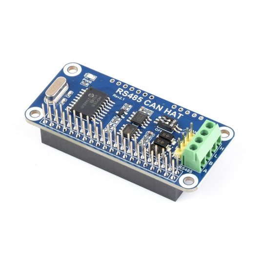 Waveshare 14882 For Raspberry Pi RS485 SPI CAN HAT Bus Module - Raspberry Pi Accessories by Waveshare | Online Shopping UK | buy2fix