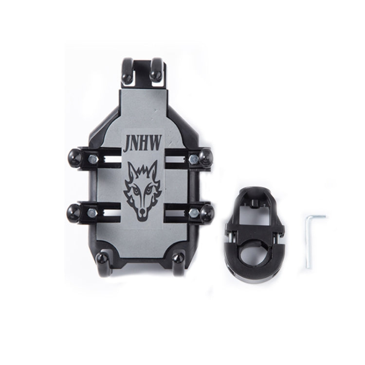 JNHW Motorcycle Bicycle Eight Claw Mobile Phone Navigation Shockproof Bracket, Style: For Handlebar - Holder by JNHW | Online Shopping UK | buy2fix