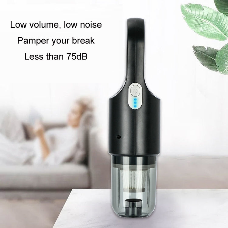 Wireless Car-mounted High-power Suction Handheld Vacuum Cleaner, Color: Black 7.4V - Vacuum Cleaner by buy2fix | Online Shopping UK | buy2fix