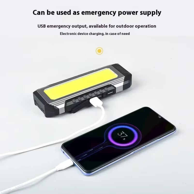 E-SMARTER KXK586 Flat Work Light LED Work Auto Repair Light USB Rechargeable Repair Light With Magnetic Attachment - Other Tools by E-SMARTER | Online Shopping UK | buy2fix