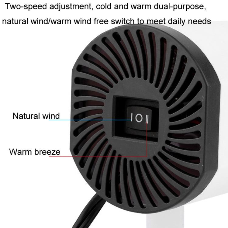 12V Winter Car Heater Foldable Rotating Defrost Mist Electric Heater(9096A) - Heating & Fans by buy2fix | Online Shopping UK | buy2fix