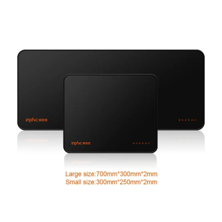 Inphic PD100 Anti-slip Washable Mouse Pad Computer Desk Pad, Size: 30x70cm(Black) - Mouse Pads by Inphic | Online Shopping UK | buy2fix