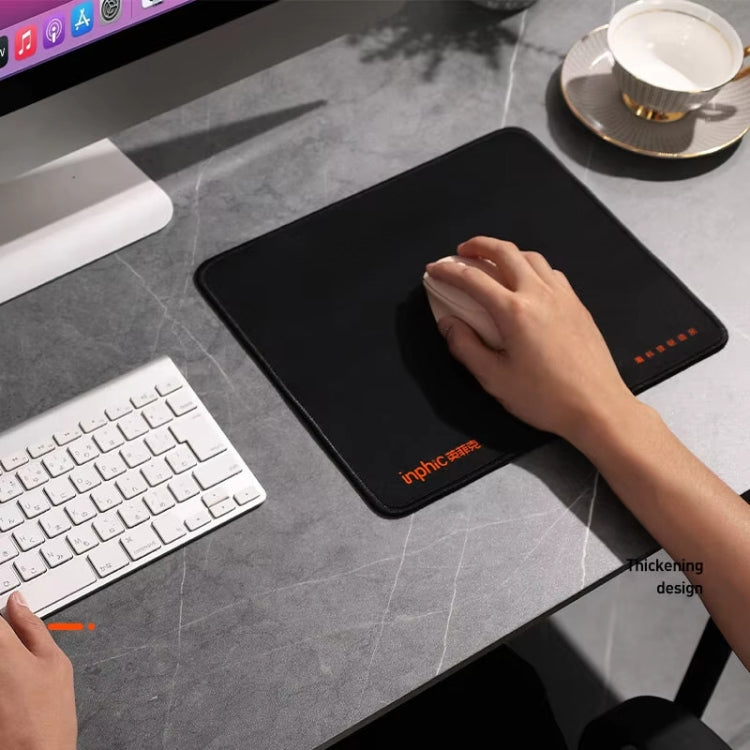 Inphic PD100 Anti-slip Washable Mouse Pad Computer Desk Pad, Size: 30x70cm(Black) - Mouse Pads by Inphic | Online Shopping UK | buy2fix