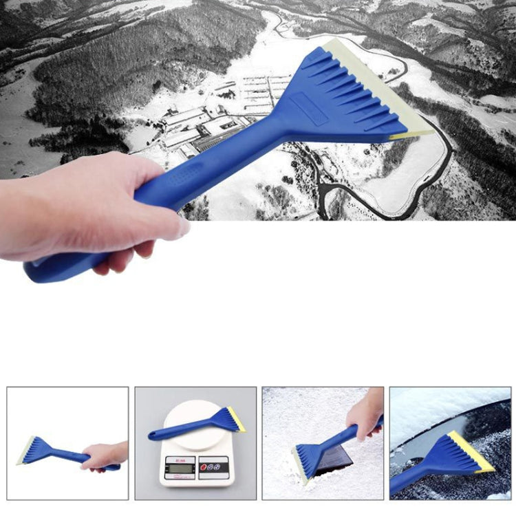 5 in 1 Car Soft Rubber Long-handled De-icing Shovel(Blue) - Ice Scraper by buy2fix | Online Shopping UK | buy2fix