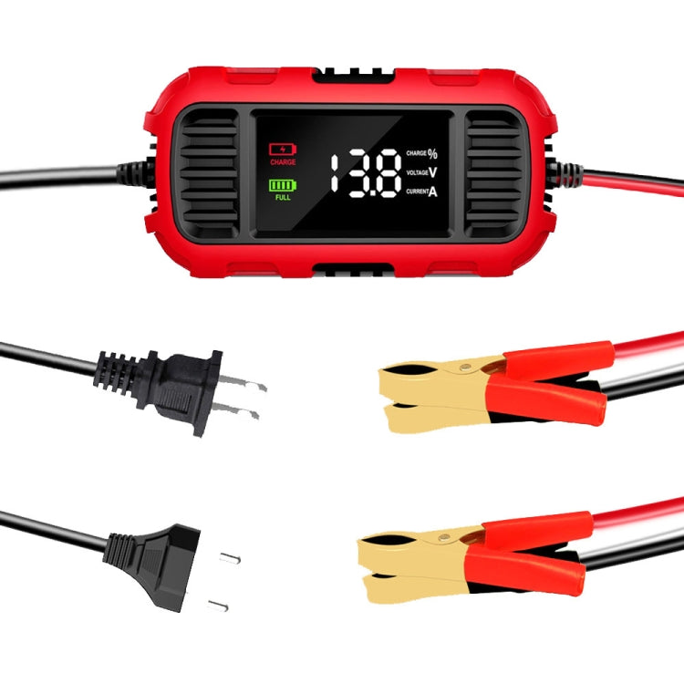 FOXSUR 2A 12V Motorcycle ATV Fully Automatic Trickle Battery Charger(US Plug) - Battery Charger by FOXSUR | Online Shopping UK | buy2fix