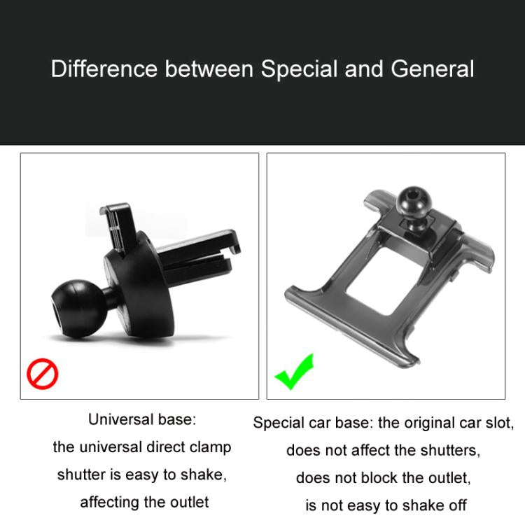 For Skoda Car Special Mobile Phone Navigation Bracket Base, Model: 17-21 Kodiaq/GT - Special Car Holders by buy2fix | Online Shopping UK | buy2fix