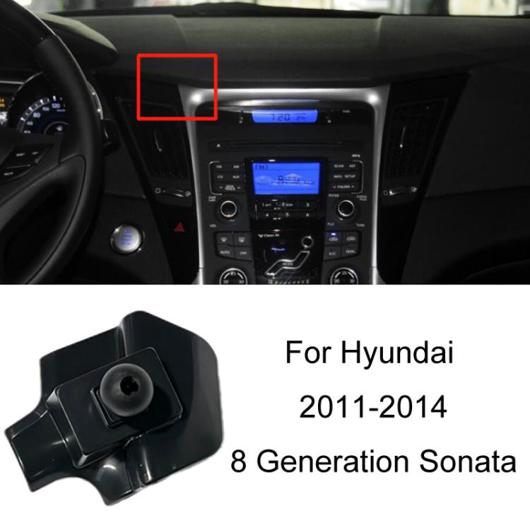 For Hyundai Car Special Mobile Navigation Bracket Base, Model: 11-14 8 Generation Sonata - Special Car Holders by buy2fix | Online Shopping UK | buy2fix