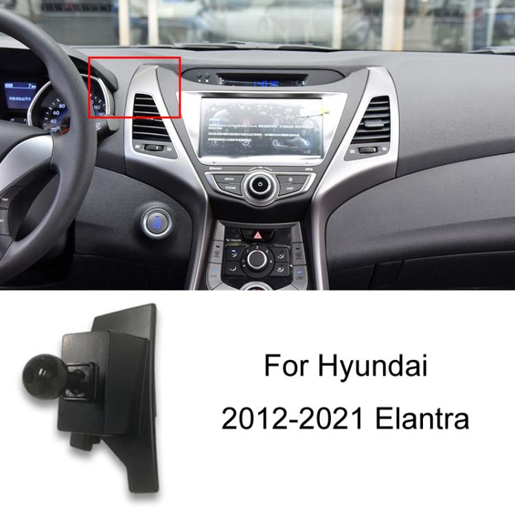 For Hyundai Car Special Mobile Navigation Bracket Base, Model: 12-21 Elantra - Special Car Holders by buy2fix | Online Shopping UK | buy2fix