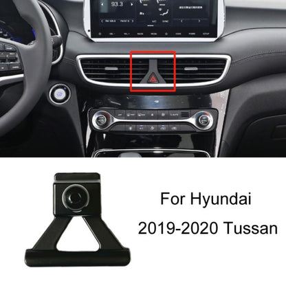 For Hyundai Car Special Mobile Navigation Bracket Base, Model: 19-20 Tussan - Special Car Holders by buy2fix | Online Shopping UK | buy2fix