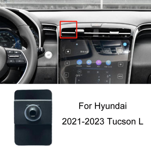 For Hyundai Car Special Mobile Navigation Bracket Base, Model: 21-23 Tucson L - Special Car Holders by buy2fix | Online Shopping UK | buy2fix