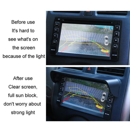 Car Navigation Display Universal Sun Visor, Size: M - Car Interior Mouldings by buy2fix | Online Shopping UK | buy2fix