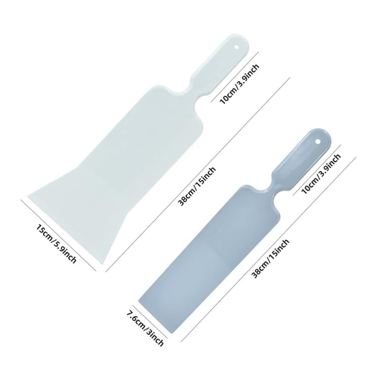 2pcs /Set Car Film Tools Long Plastic Film Scraper Front Rear Extended Scraper - Sticker Tools by buy2fix | Online Shopping UK | buy2fix